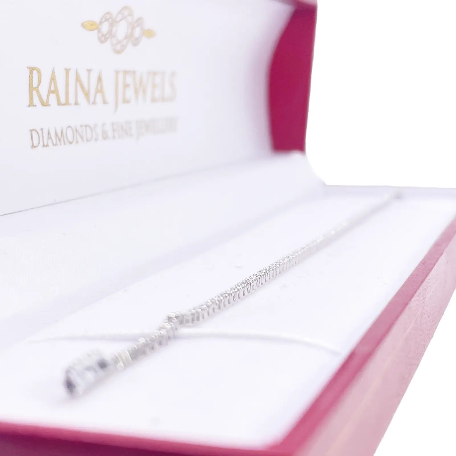18ct White Gold Natural Diamond Tennis Bracelet 4 Claw 1.00ct 7 Inches¬† Diamond Bracelets