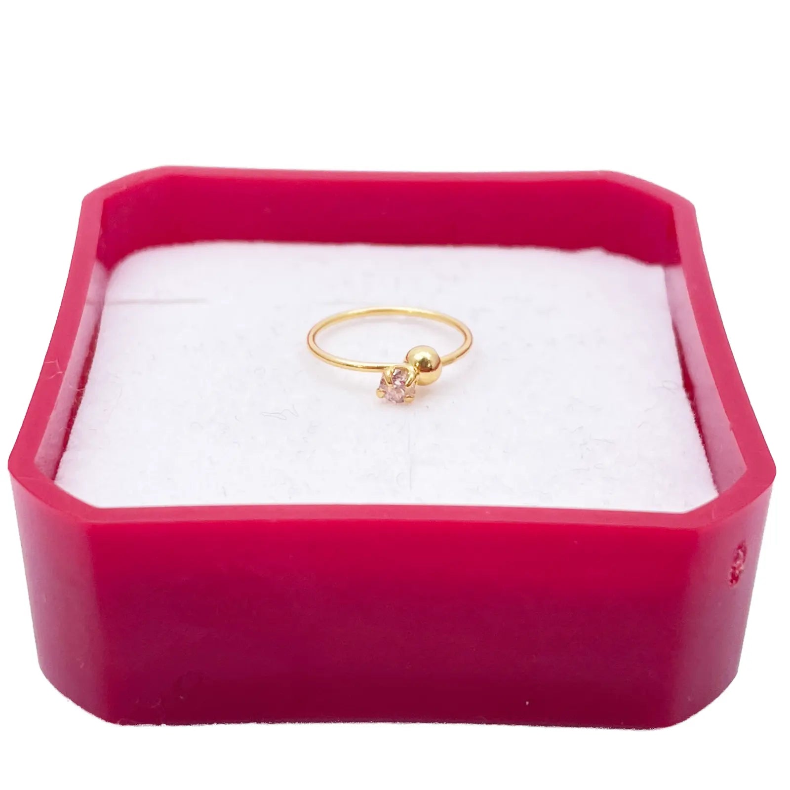 22ct Yellow Gold Beautiful Tiny Hoop Huggie Nose Hoop Huggie Ring 8.8mm 