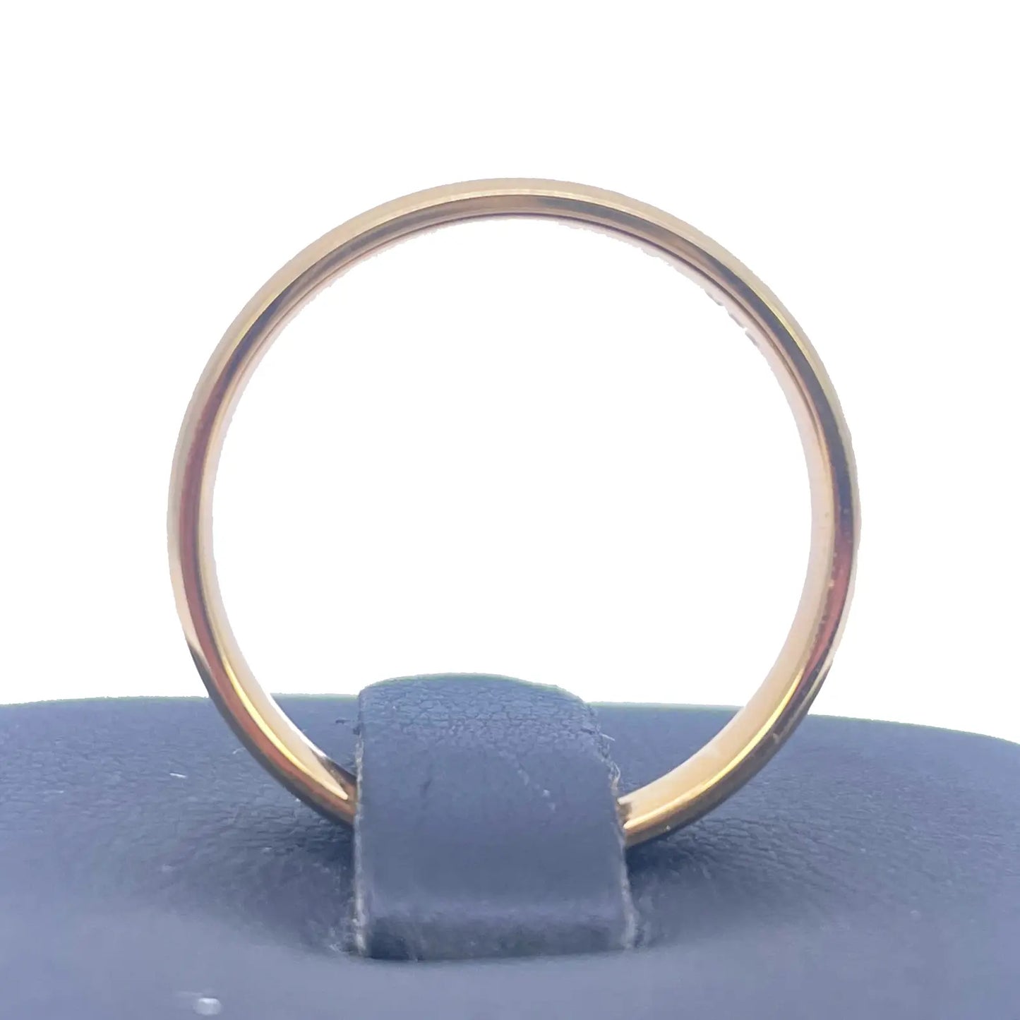 22ct Yellow Gold High Polished Men's Traditional Dome Wedding Band 4mm 