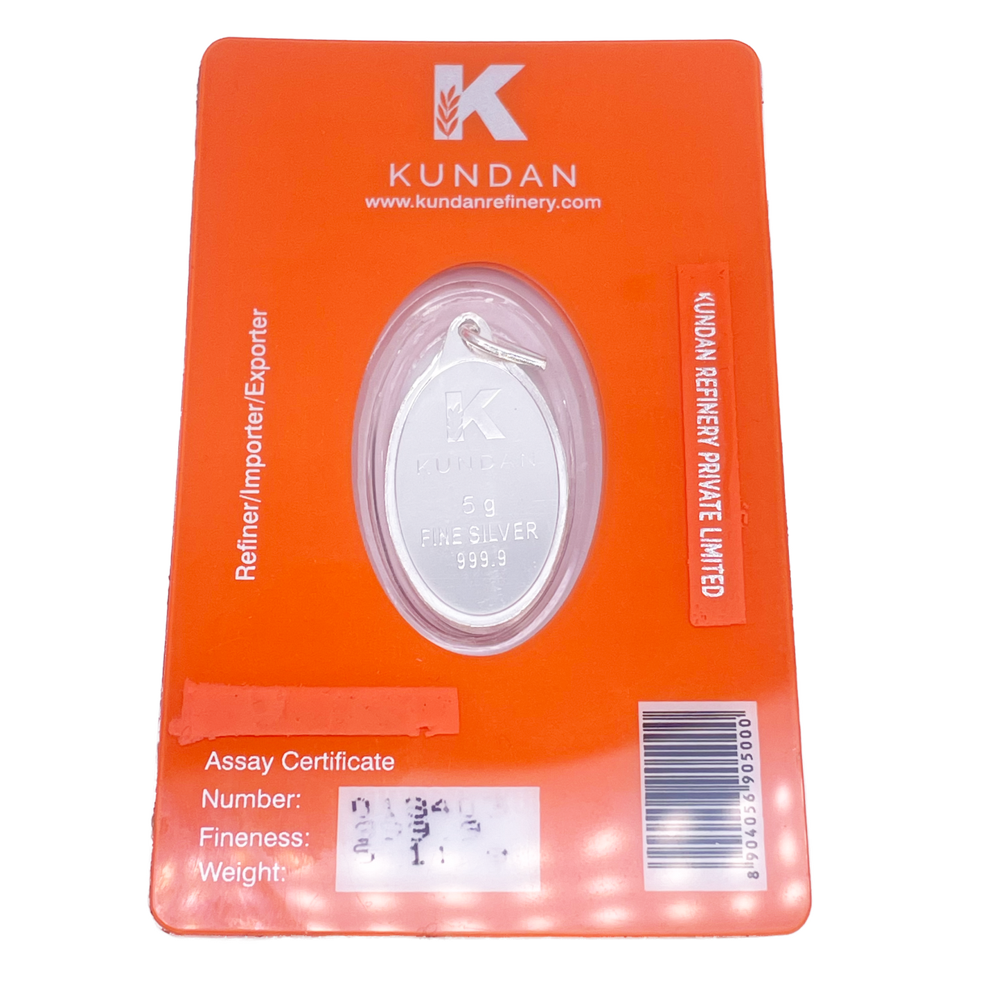 Pendentif Sikh Guru Nanak en argent pur 999,9, 5 grammes, coloré, sous emballage scellé