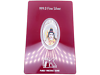 999,9 puur zilver 5 gram gekleurde Shankar / Shiva hanger verzegelde verpakking